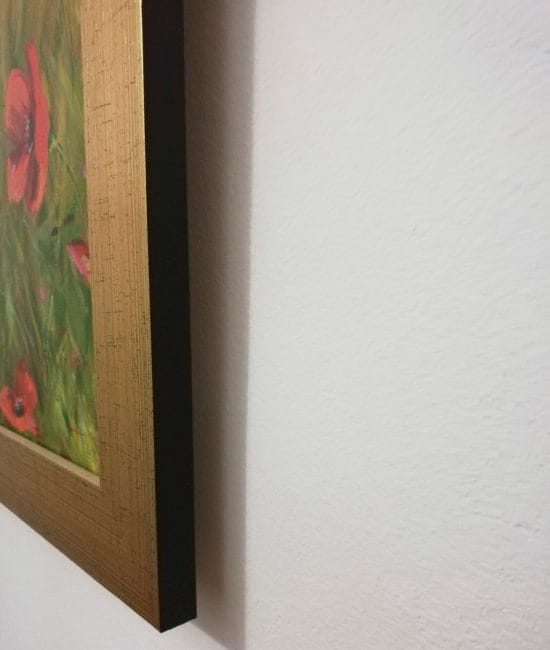 tablou-pictat-maci-barb-rama